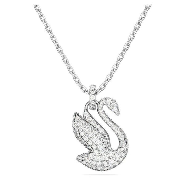 Swarovski smykke Iconic Swan Medium, hvitt - 5647872
